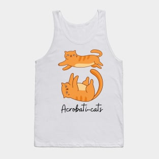 Ginger Cats Playing Acrobatics Tank Top